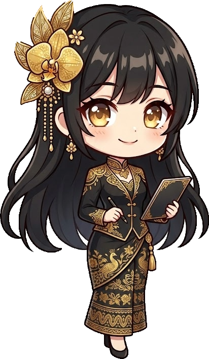 မမ Aura Chibi Mascot