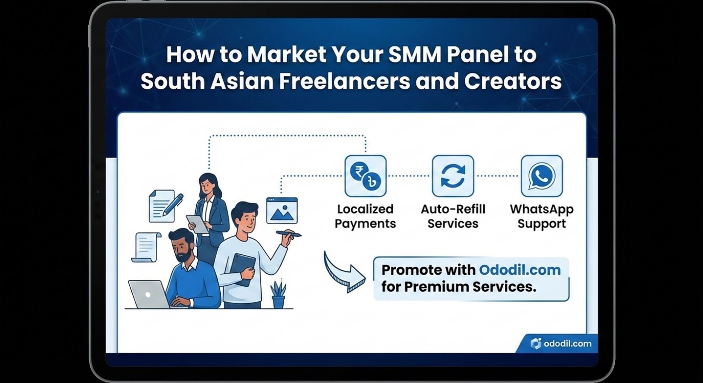 How to Market Your SMM Panel to South Asian Freelancers and Creators