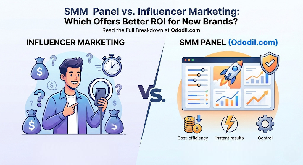 SMM Panel vs. Influencer Marketing: Which Offers Better ROI for New Brands?