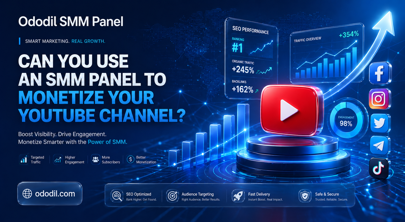 Can You Use an SMM Panel to Monetize Your YouTube Channel?