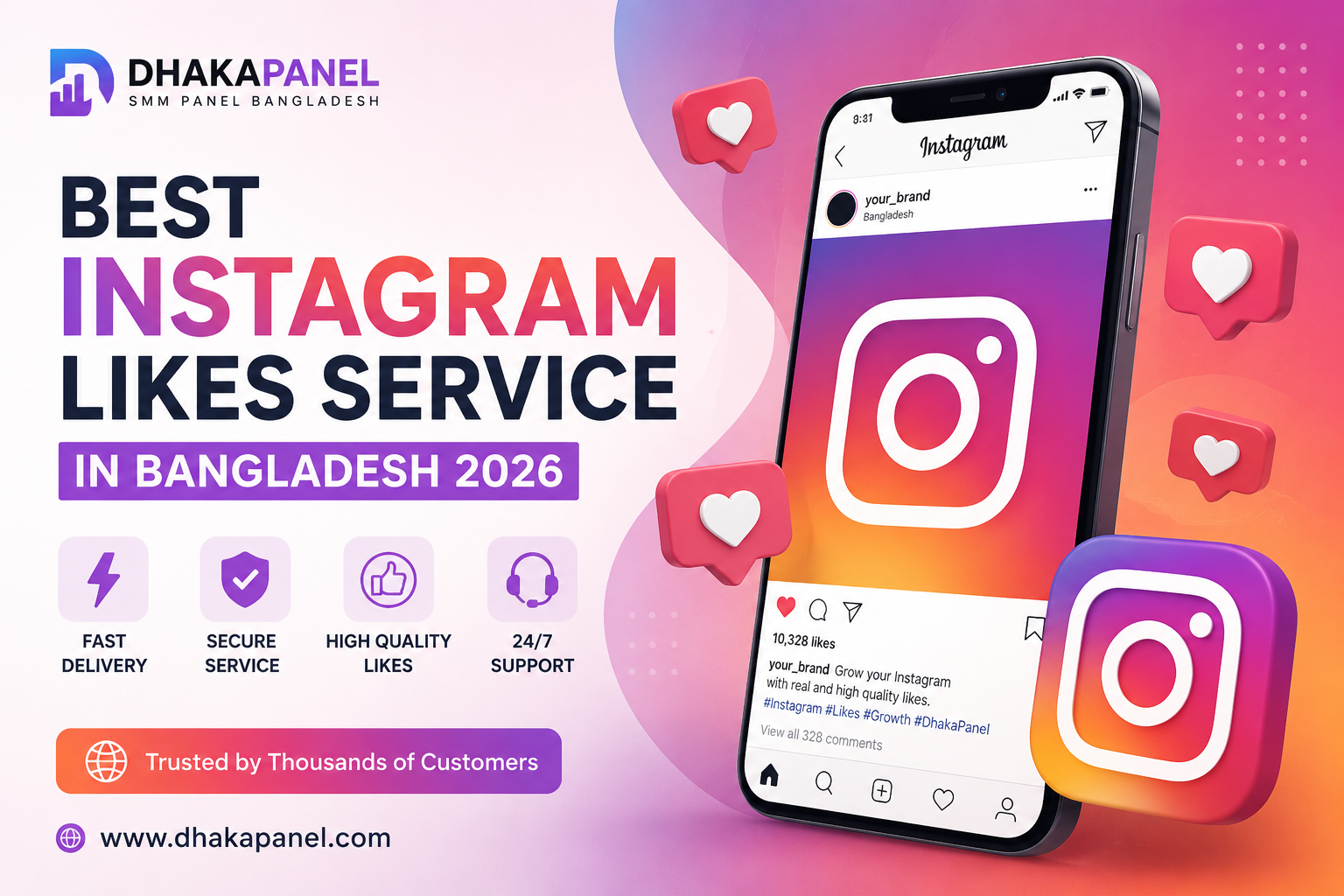 Best Instagram Likes Service in Bangladesh 2026