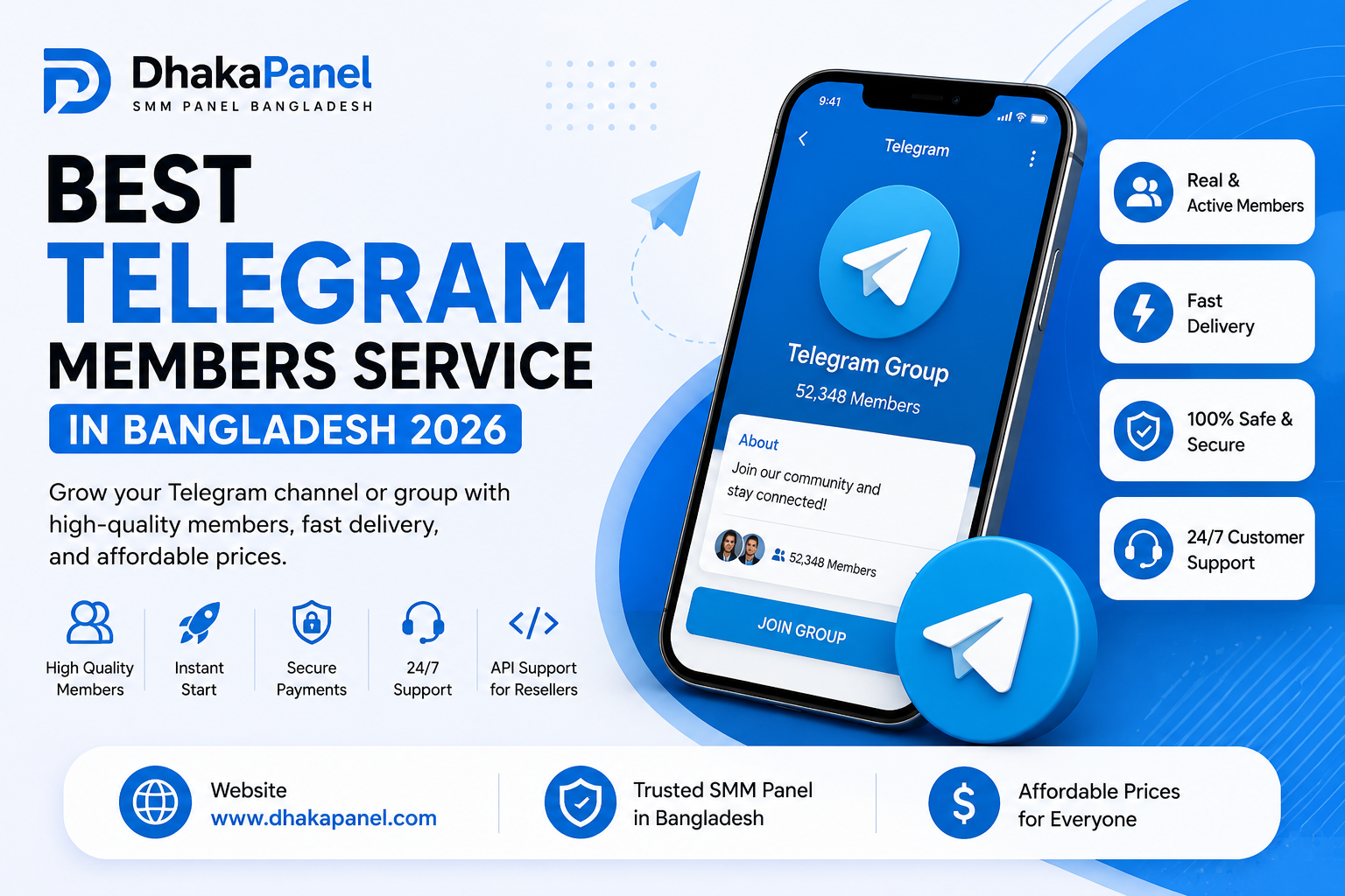 Best Telegram Members Service in Bangladesh 2026